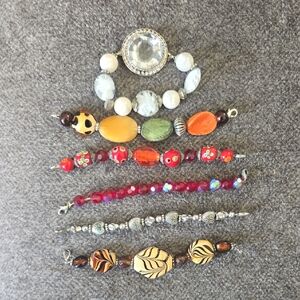 Mixed Bead Multi-Color Women’s Bracelet Set